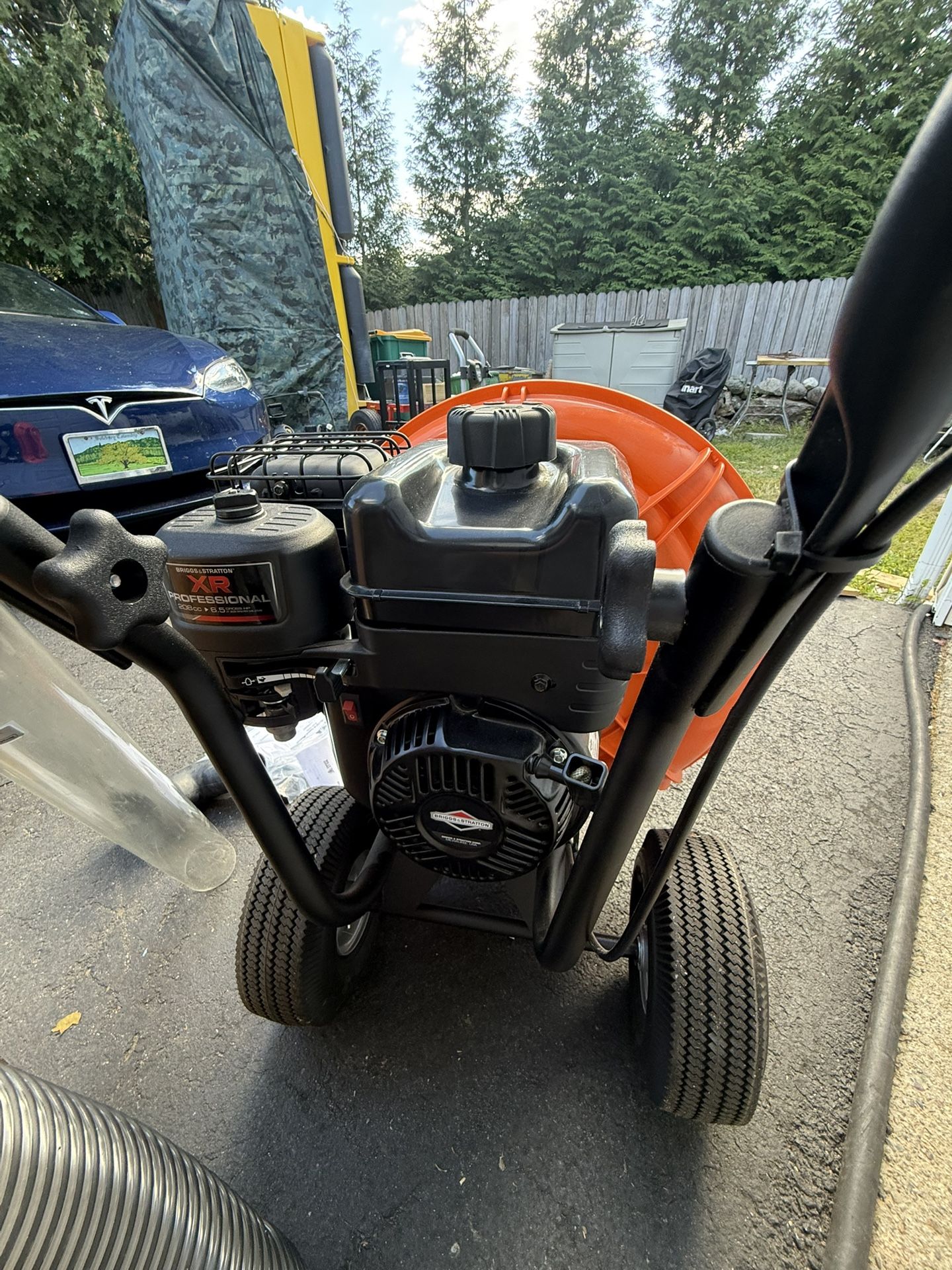 Wheel Push Blower