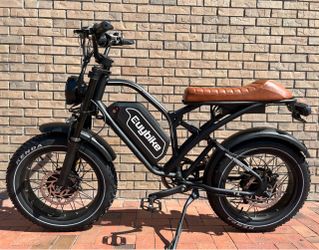 ***New (28-45mph/when unlocked/Off road mode)Dual Motor 52V/2000W/3000W/30ah (Total) Electric  Off Road/On Road Scrambler Style Chopper E-Bike