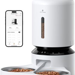 PETLIBRO Automatic Cat Feeder, 5G WiFi Pet Feeder for Two Cats or Dogs with Remote Control