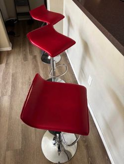 Red Bar Stools