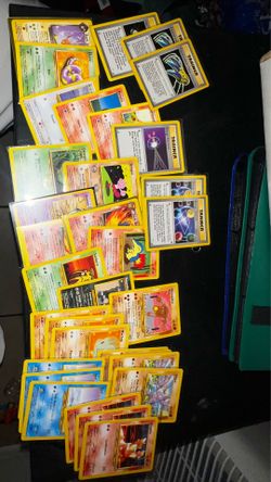 Vintage Pokemon cards