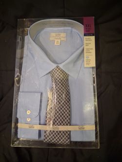 Croft & Barrow Classic Fit Dress Shirt and Tie Boxed Set