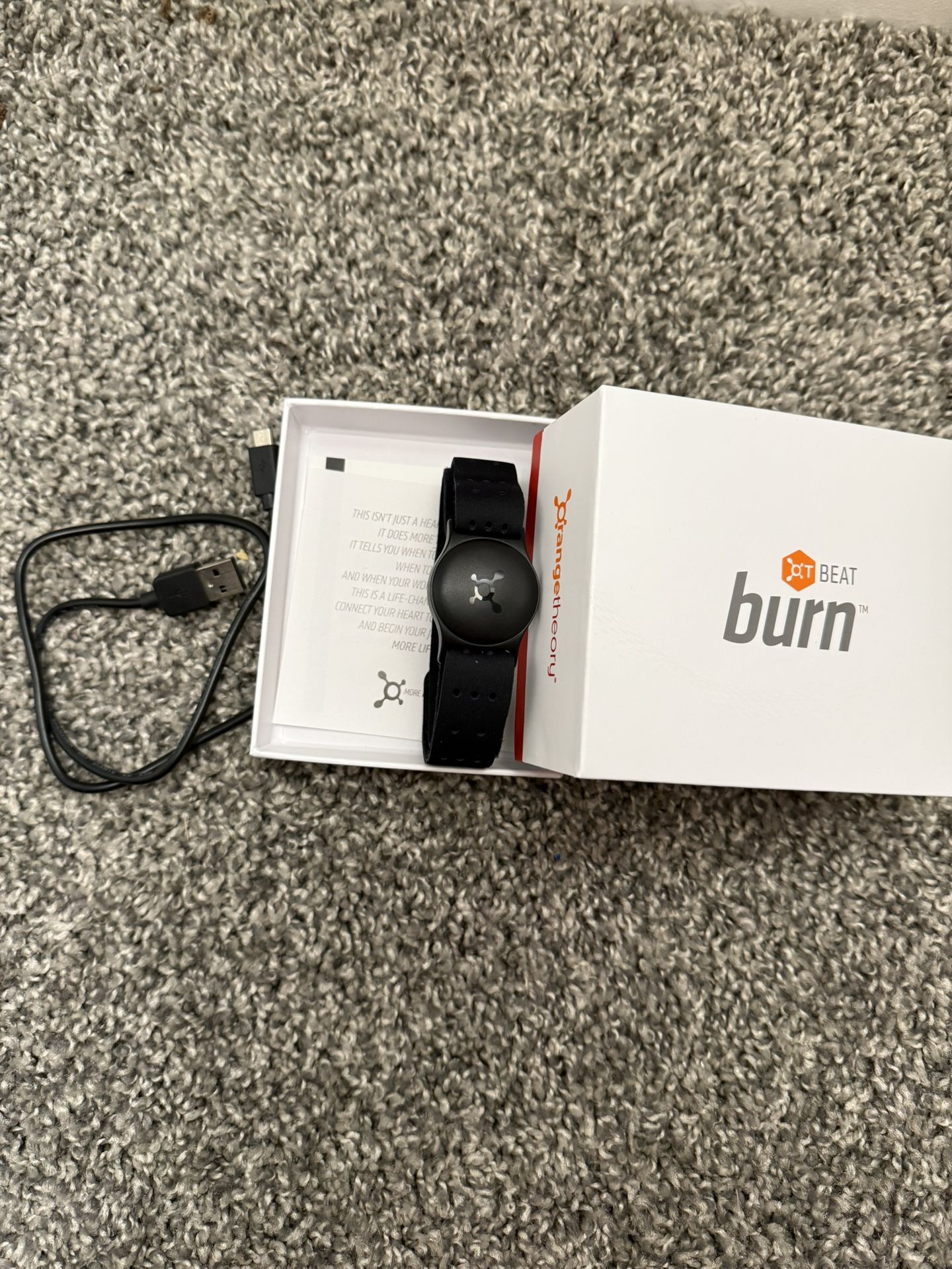 Orange Theory Heart Monitor