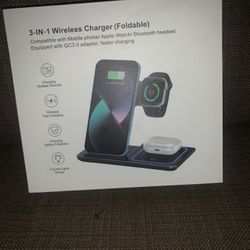 3 In 1 Wireless Charging Station