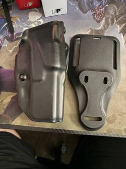 G series Black Kydex OWB l Holster with Belt Attachment