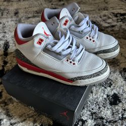 Air Jordan 3 Fire Red