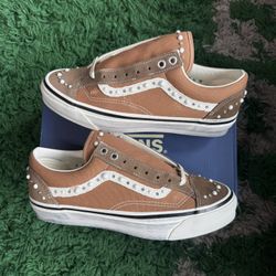 Pearlized Vans Cocoa Brown