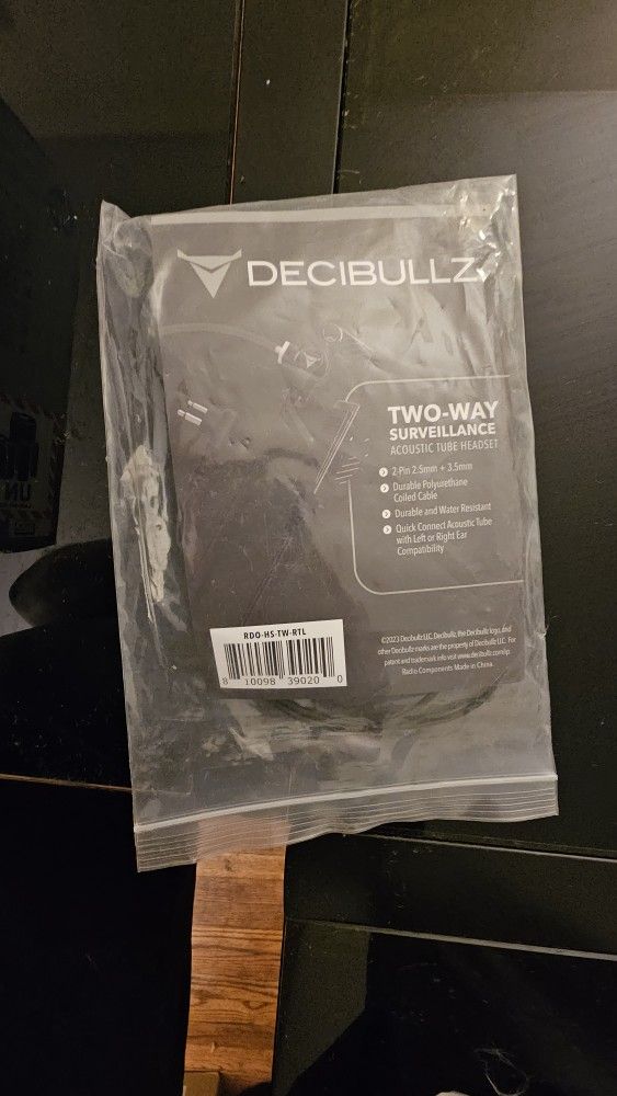 Decibullz Headset (Security Ear Piece)