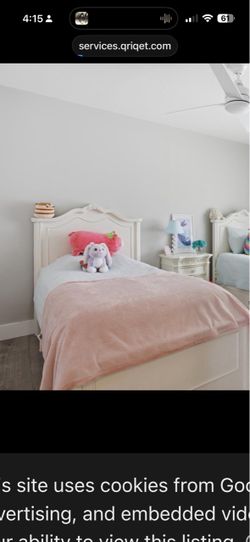 Twin Bed + Nightstand