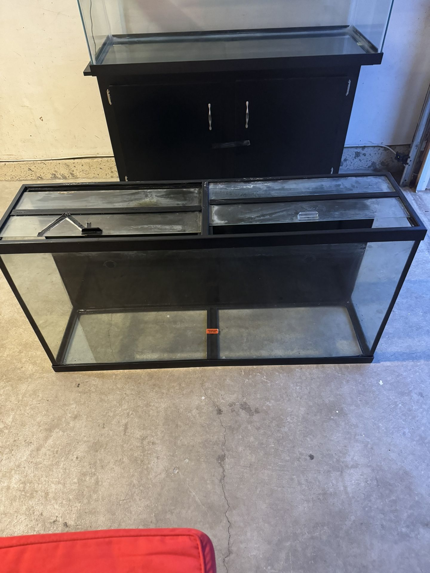 75 Gallon Fish Tank W/ Stand. NEED GONE ASAP.