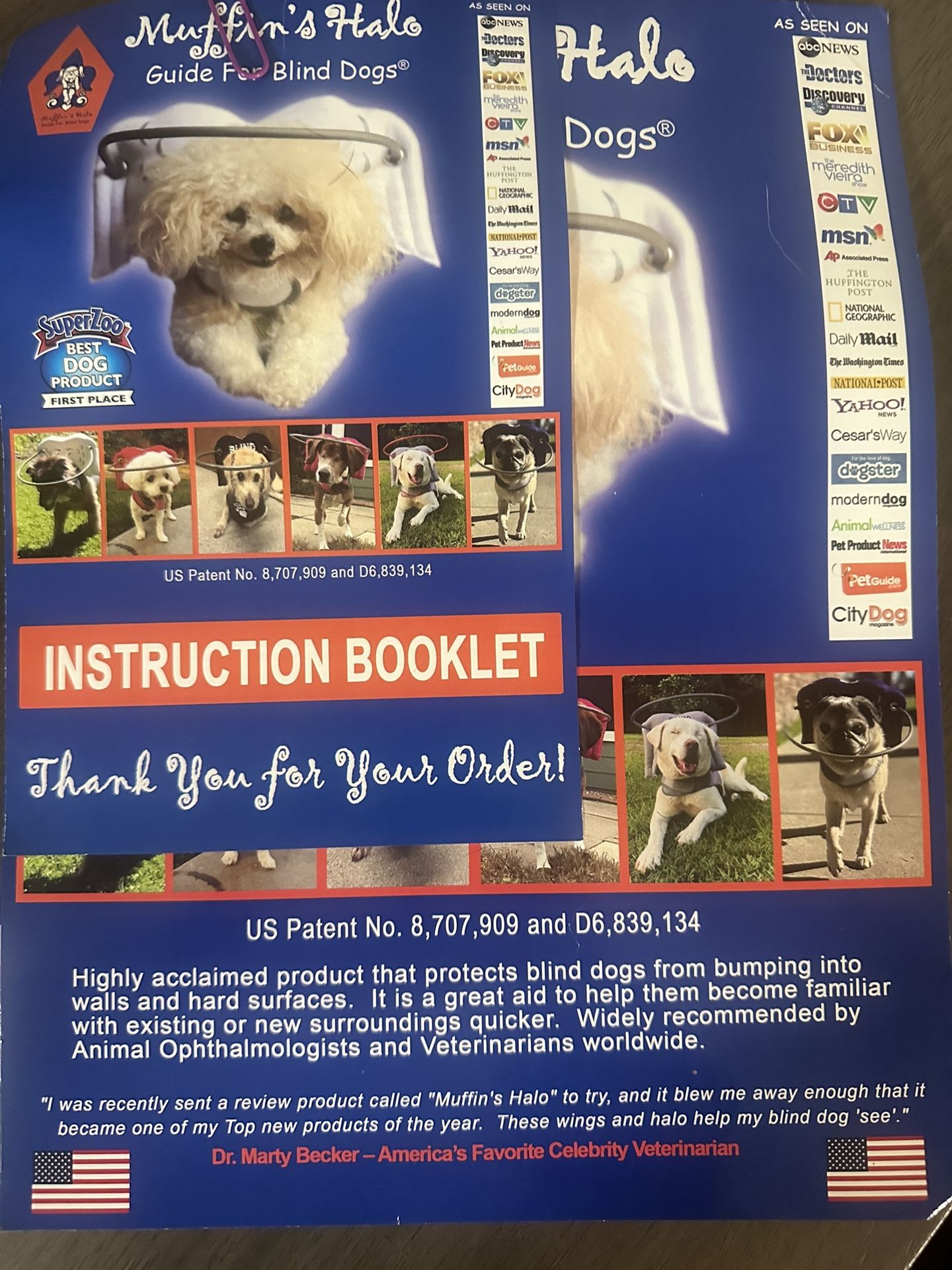 Dog halo For Blind dogs (Small)