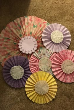 Paper Fan Rosette