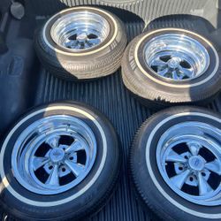 15x7 Reversed Cragar SS Wheels