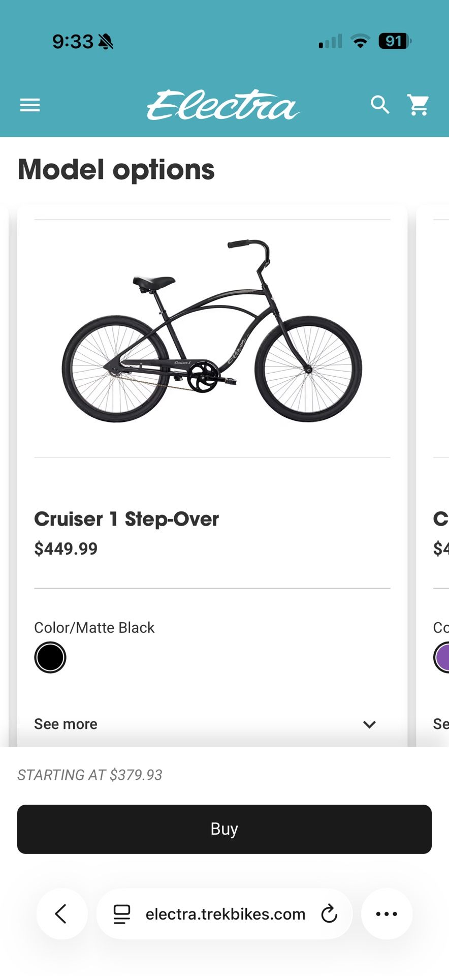 Electra Bike Cruiser