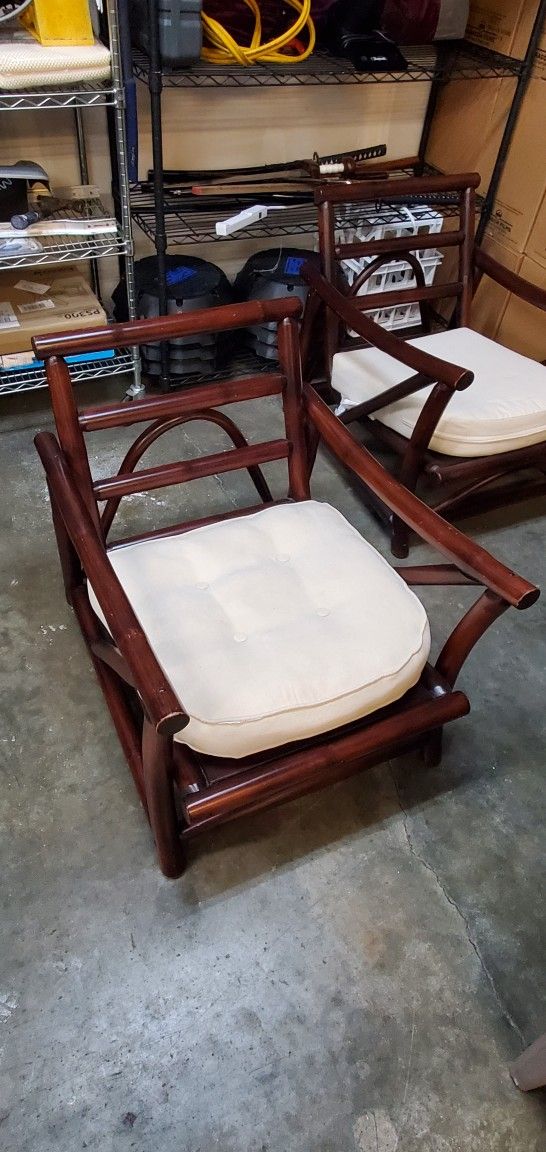 Bamboo Chairs