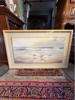 Shadowbox ocean wall Art 🖼️ Birds 🦅