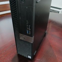 Dell Optiplex 7070 desktop Pc.  Windows  10.  Intel Core I5-9500 CPU . .  Good Condition.   8 gb Ram.  wifi.  antivirus.   DVD Reader.  500 gb Hard Dr