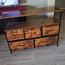 WLIVE Dresser TV Stand, Entertainment Center