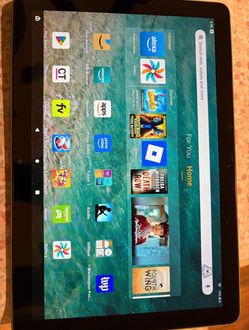 Amazon Fire HD 10 tablet” HD Display, designed for portable entertainment
