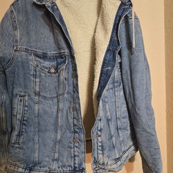 Denim Hoodie 