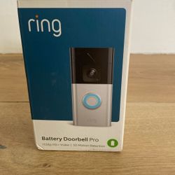 Ring Battery Doorbell Pro