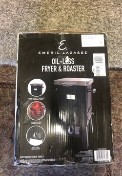 emeril lagasse oil-less fryer and roaster