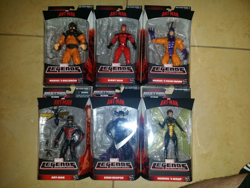 New Marvel Legends Ant Man movie Ultron Prime series/ Ant Man