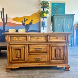 Wood Buffet / Credenza / Sideboard / Entertainment Center / TV Stand! - Paint is available!