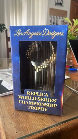 Dodgers 2024 replica trophy