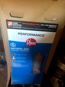 Rheem Natural gas water heater 40 gallon