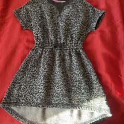 Girls Fleece Dress 4/5T
