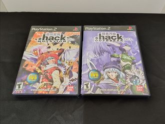 PS2 CIB Dot Hack Games Part 2&3