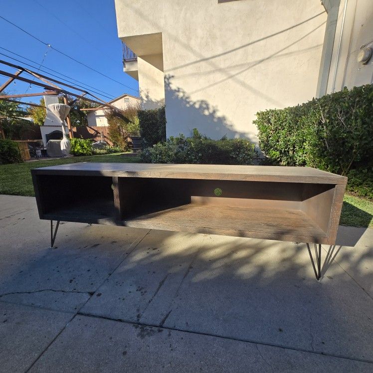 Beautiful Wood TV Console Table