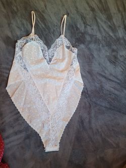 Pink and White Teddy Size = Medium.