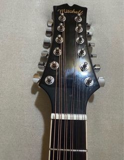12 string acoustic Mitchel