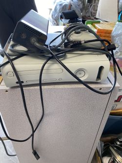 XBox With 2 Games, 1controller & Cables