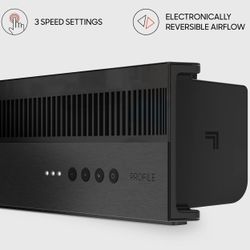 Sharper Image Portal 23.85 in. 3-Speed Window Fan with Reversible Exhaust Mode $30