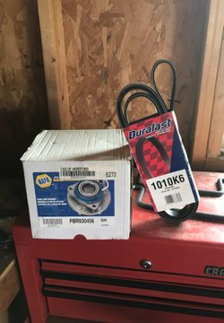 Ford Explorer front hub and V belt