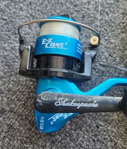 Fishing rod & reel. 6ft collapsible.  With E-Z cast reel.