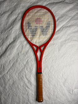 Winsport rosso vintage tennis racket collectible