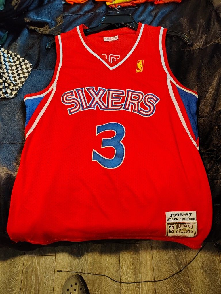 Allen Iverson Jersey Mitchell And Ness