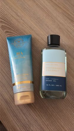 Shower gel and body cream