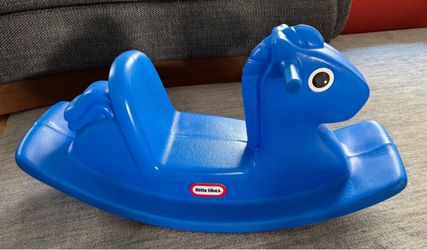 Little Tikes Blue Rocking Horse