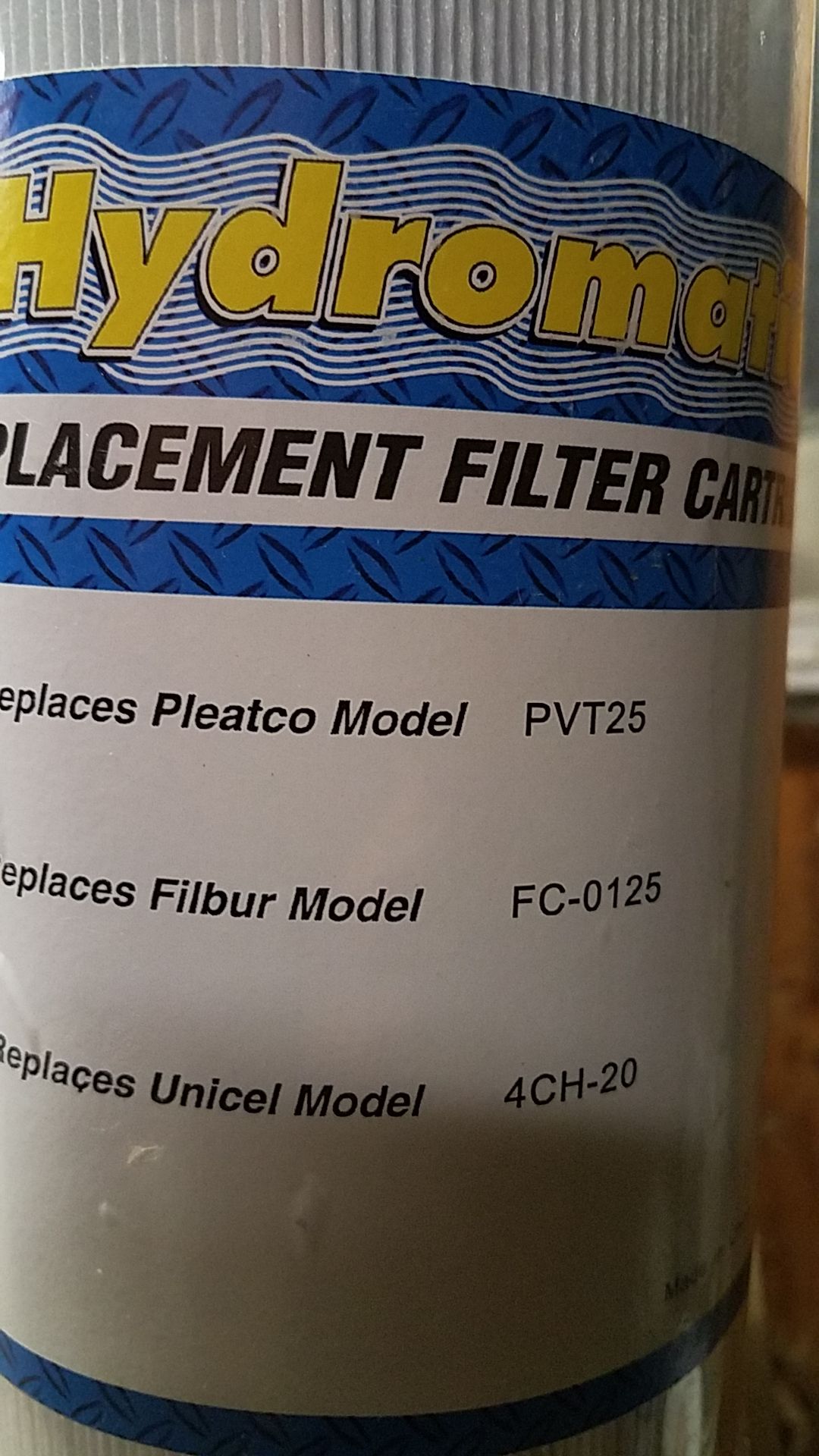Filter for spa hot tub