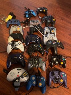 Video game controllers for parts