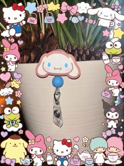 Cinnamoroll Retractable Badge Reel