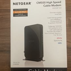 Netgear Cm500 High Speed Cable Módem