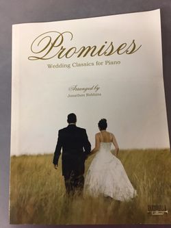 Promises Wedding Classics for Piano Book