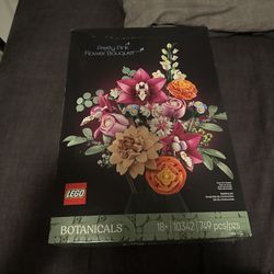 Pretty Pink Flower Bouquet 10342 Pc Flower Lego Set