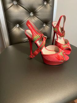 Aldo corral platform heels 6.6